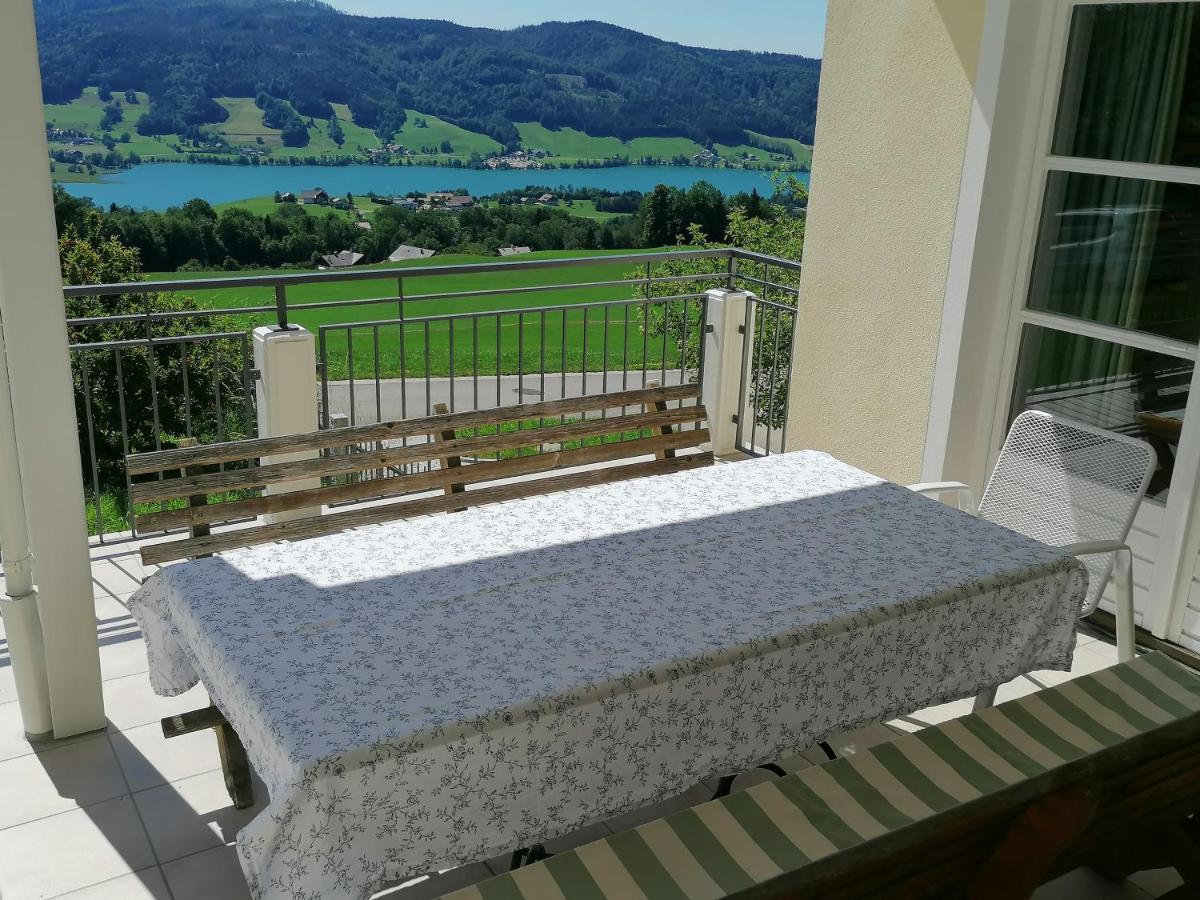 Wunderschoene Ferienwohnung Mit Seeblick Zell am Moos Dış mekan fotoğraf