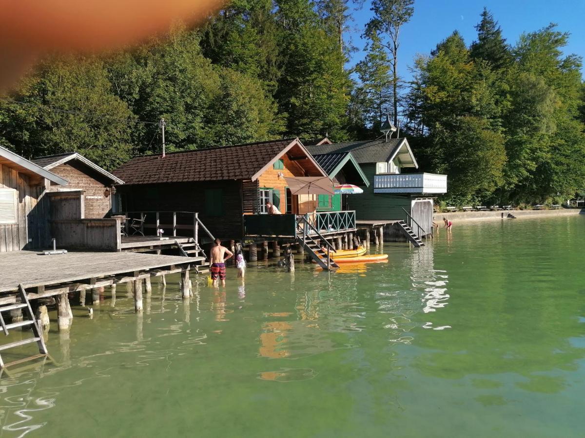 Wunderschoene Ferienwohnung Mit Seeblick Zell am Moos Dış mekan fotoğraf